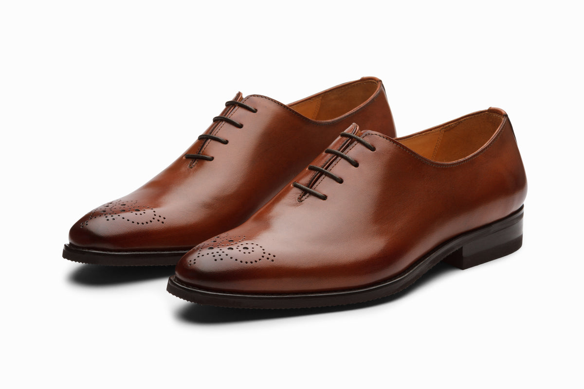 Cognac discount oxford shoes