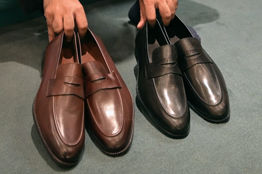 Soft Unlined Penny Loafer - Brown